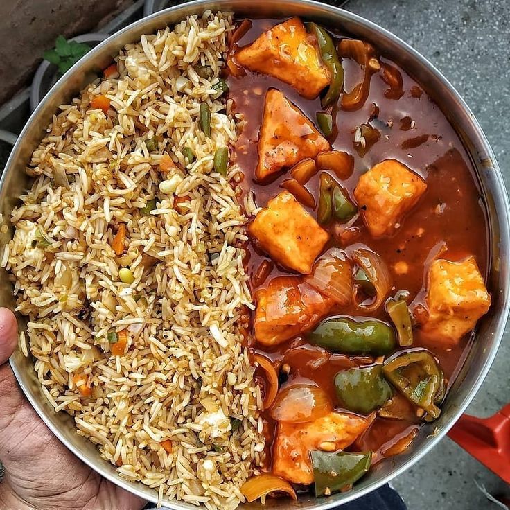 FRIED RICE + CHILLI GRAVY - VEG COMBO