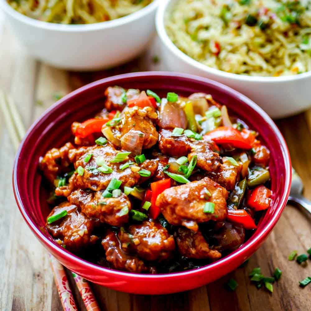 CHICKEN MANCHURIAN DRY (8PC)