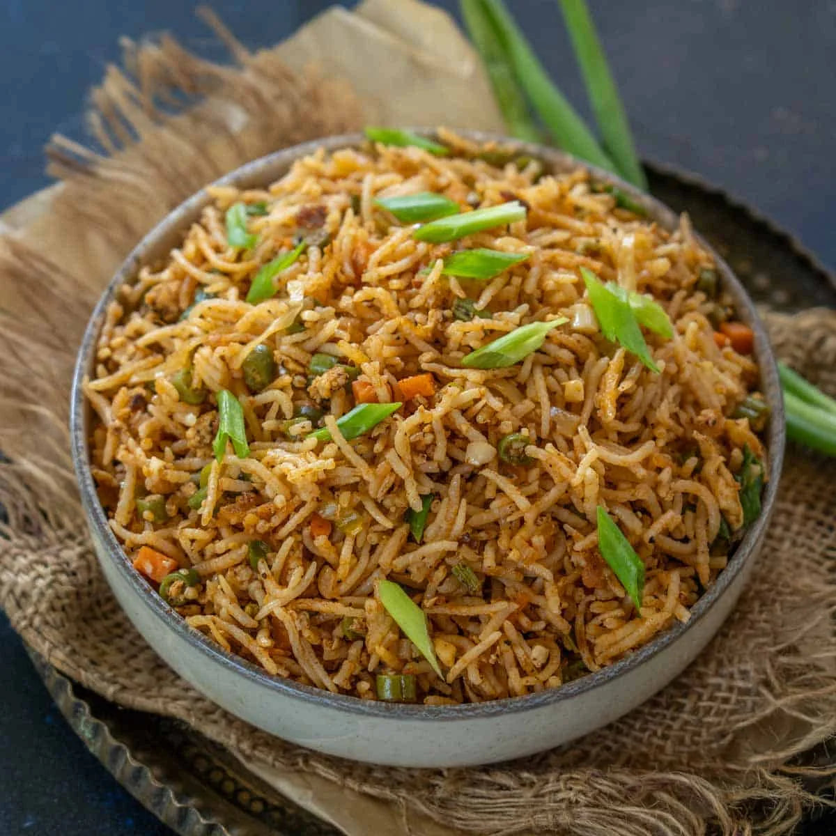 EGG SCHEZWAN FRIED RICE