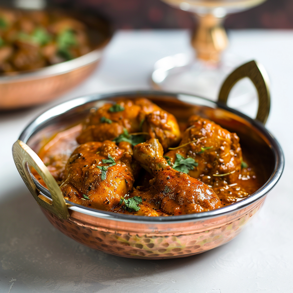 CHICKEN KADHAI (4PC)