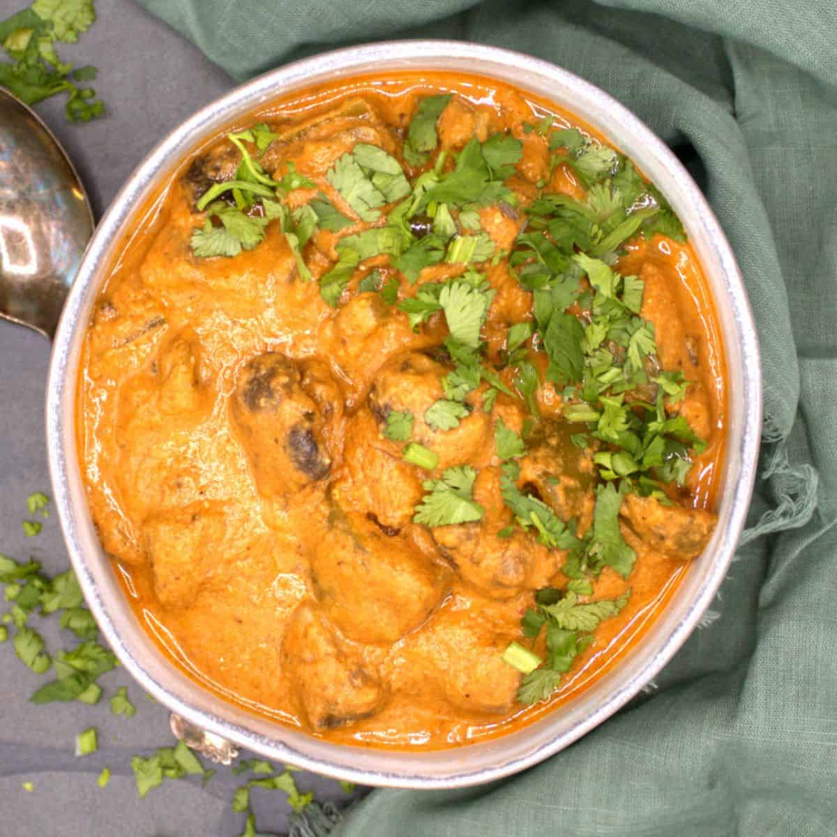 MUSHROOM BUTTER MASALA