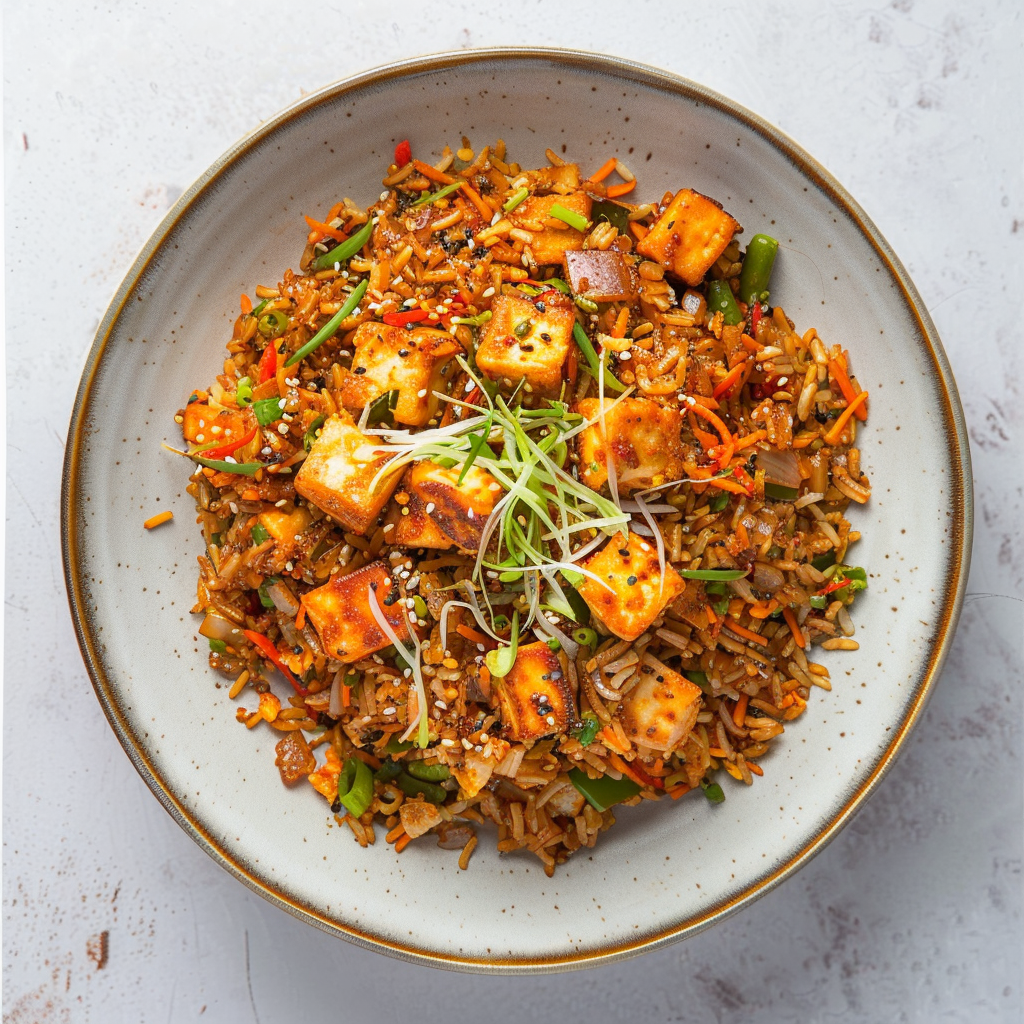 PANEER SCHEZWAN FRIED RICE